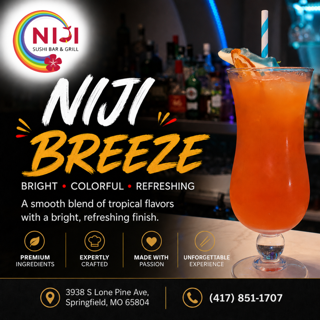 Niji Breeze at Niji Sushi Bar & Grill in Springfield, Missouri
